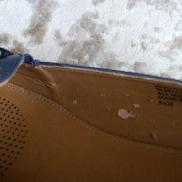 Comfort View Martha Faux Pebble Leather Horsebit Flats Shoes - Picture 7 of 13